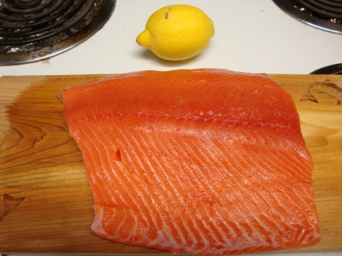 Love the smell of Fresh Salmon in the morning